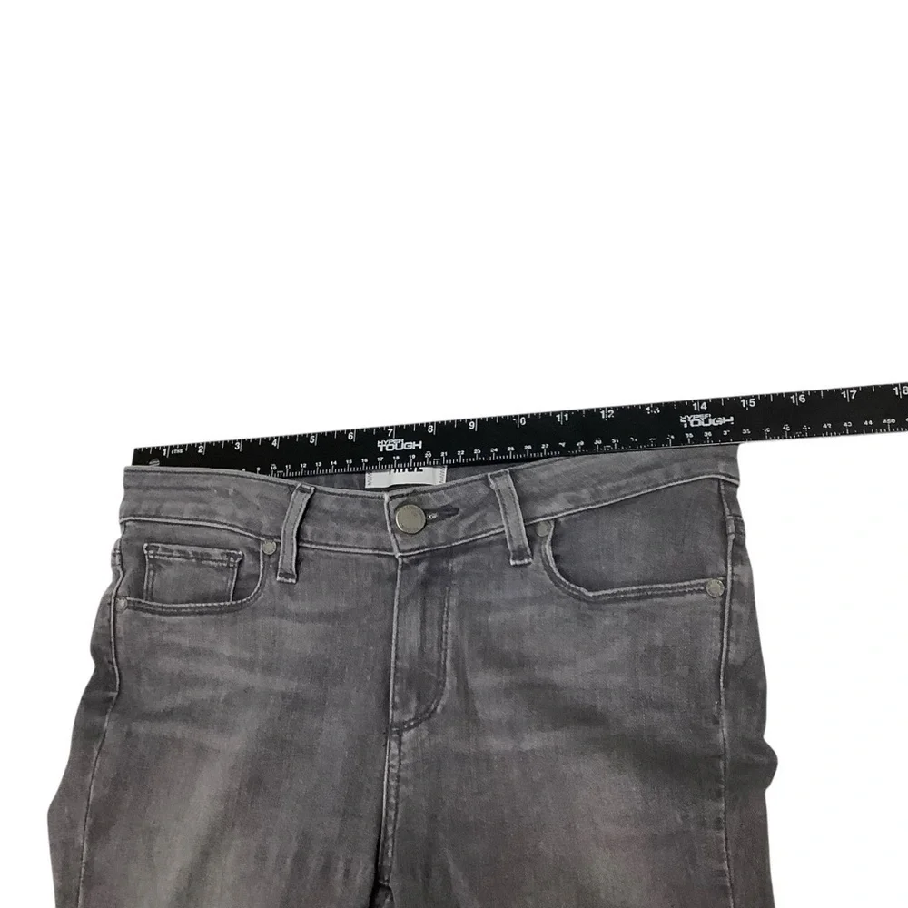 Paige Verdugo Ultra Skinny Jeans Sz 27 Silvie Gray